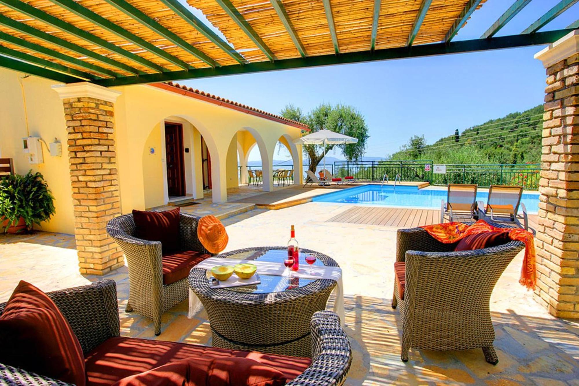 Villa Nitsa Signature Villa In Exquisite Northeastern Corfu Greece Nisaki  Exteriér fotografie